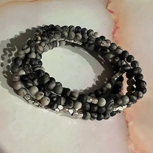 Stacking Bracelet with mixed stones